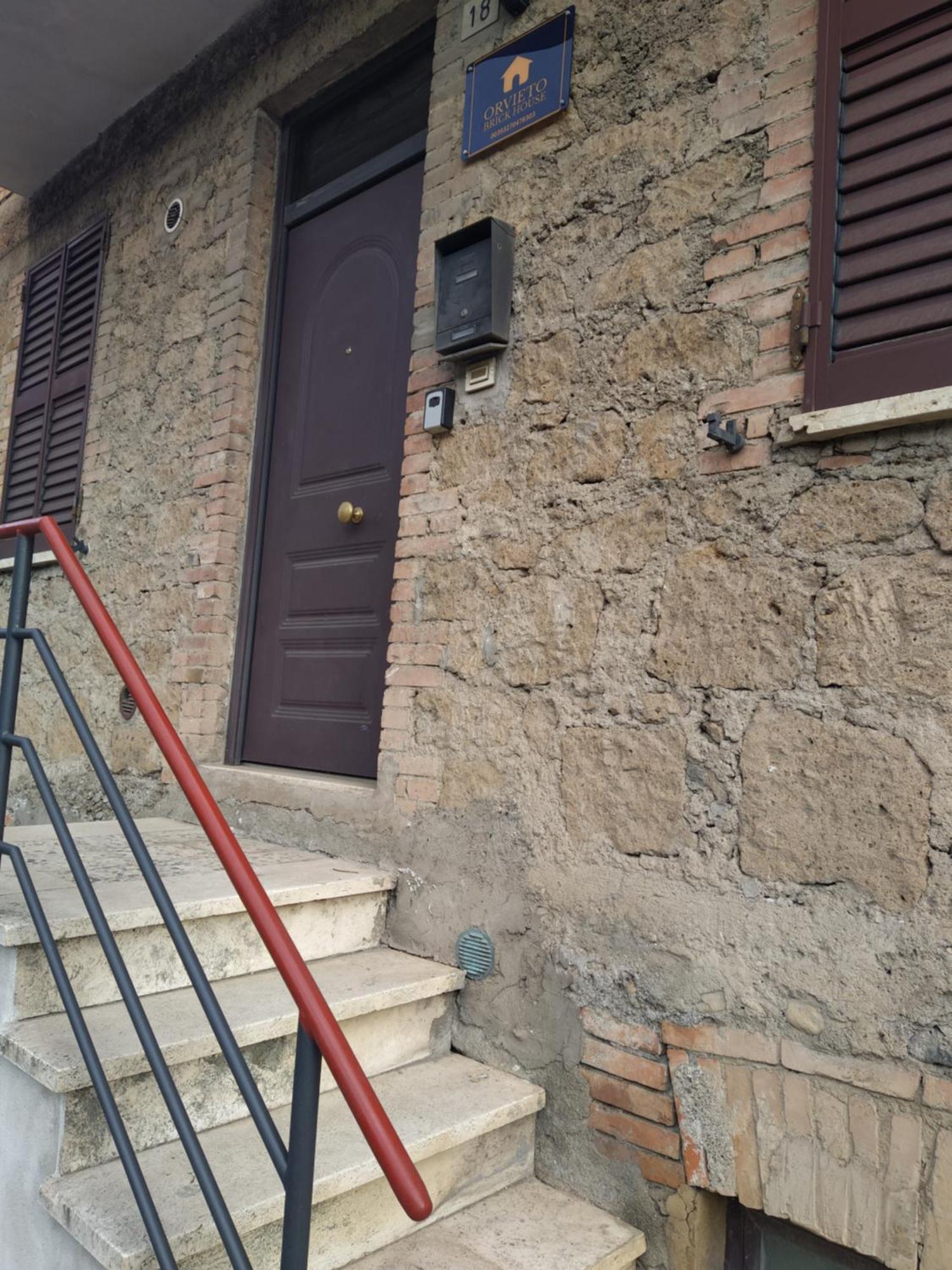 オルビエト・スカロOrvieto Brick Houseアパートメント エクステリア 写真